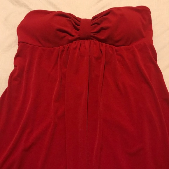 ⚠️mustbundle⚠️Red strapless dress💃🏻 - Picture 4 of 4